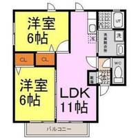 BIRD LAND たまで A・B棟の間取り