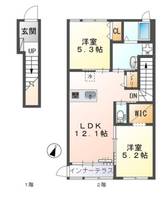 物件の間取り画像