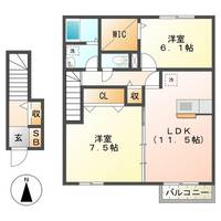 物件の間取り画像