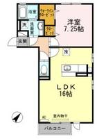 物件の間取り画像