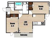 物件の間取り画像