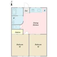 サンハイツの間取り