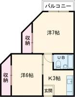 セグラ南昭和の間取り