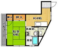 物件の間取り画像