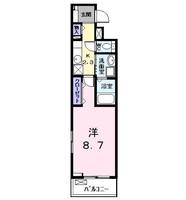 愛知県名古屋市中川区大塩町1(アパート)の賃貸物件の間取り