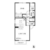 長野県長野市若里1(アパート)の賃貸物件の間取り