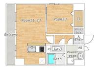 物件の間取り画像