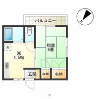 グリーンパレーシャルBの間取り