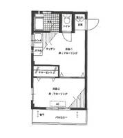 東京都杉並区西荻北1(アパート)の賃貸物件の間取り