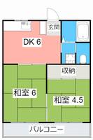 アーバンフジミの間取り