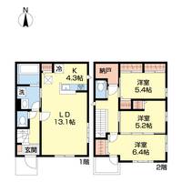 物件の間取り画像