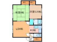 コーポまつながの間取り