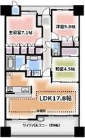 物件の間取り画像
