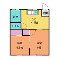 サンハイム1の間取り