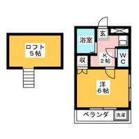 フレンド横田の間取り