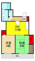 物件の間取り画像