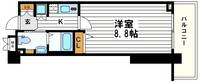 ディナスティ松屋町IIの間取り