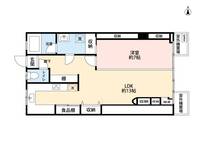 ツイン一の橋 2号棟の間取り