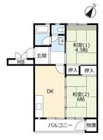 物件の間取り画像