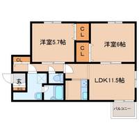 物件の間取り画像