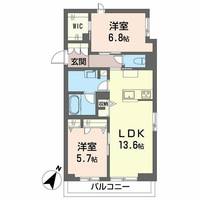 物件の間取り画像