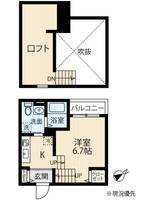 物件の間取り画像