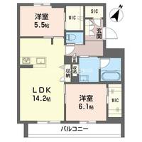 SHMノア メゾンの間取り