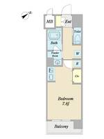 CINZA卸町の間取り