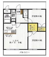 ソルクレストKの間取り