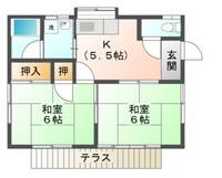 茨城県小美玉市羽鳥(一戸建)の賃貸物件の間取り