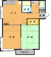ベルハイム北町の間取り
