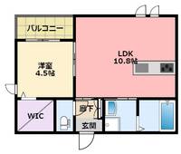 ヘーベルメゾン小松北町の間取り