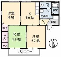 物件の間取り画像