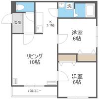 物件の間取り画像