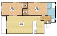 長崎県長崎市錦1(マンション)の賃貸物件の間取り