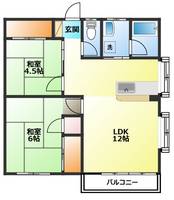 物件の間取り画像