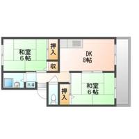 ユートピア三宅 Bの間取り