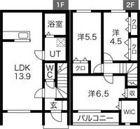 物件の間取り画像