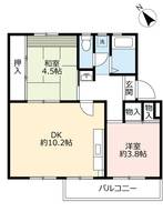 UR東豊中第二の間取り