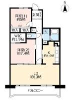 物件の間取り画像