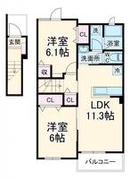 物件の間取り画像