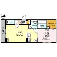 埼玉県越谷市レイクタウン2(アパート)の賃貸物件の間取り