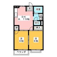 K’S HOUSE Bの間取り