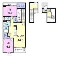 物件の間取り画像