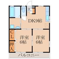 コーポNSK C棟の間取り