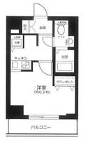 東京都千代田区神田須田町2(マンション)の賃貸物件の間取り