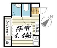 東京都世田谷区下馬2(アパート)の賃貸物件の間取り