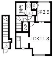 物件の間取り画像