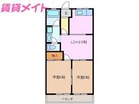 グリーンヒルたからIIの間取り