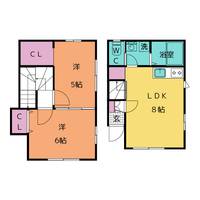 宮城県仙台市青葉区落合5(一戸建)の賃貸物件の間取り